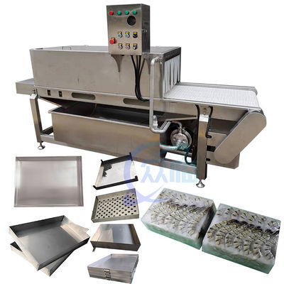 Guter Preis Garnele automatischer trennender Tray Machine Seafood Processing Plant, der Tray Machine auftaut Online