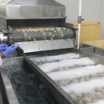 Guter Preis Langlebige 380-V-Meeresfrüchte-Kühlmaschine, Garnelen-Verarbeitungsmaschine, Fisch-Verarbeitungsmaschine, Garnelen-Kühlmaschine Online