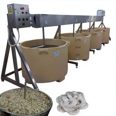 Guter Preis Automatische Garnelenbewässerungsmaschine Blender Multi-Funktion 1.1KW Fischbewässerungsmaschine Meeresfrüchte Mischer Automatischer Agitator Online