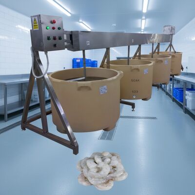 Guter Preis Zolim Meeresfrüchte Einweichen Maschine 1.1kw Industrie Stirrer Stabiler Edelstahl Automatischer Mixer Meeresfrüchte Mischer Meeresfrüchte Maschine Online