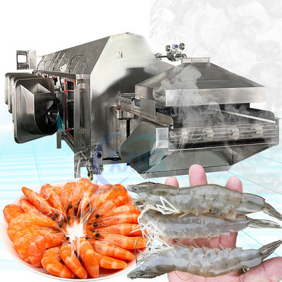 Guter Preis 380V 50Hz Meeresfrüchte Garnelen Kochmaschine Multifunktionelle 1000KG Online