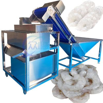 Guter Preis Anti-Korrosions-Garnelenreinigungsmaschine praktisch 1300x1200x1500mm Online