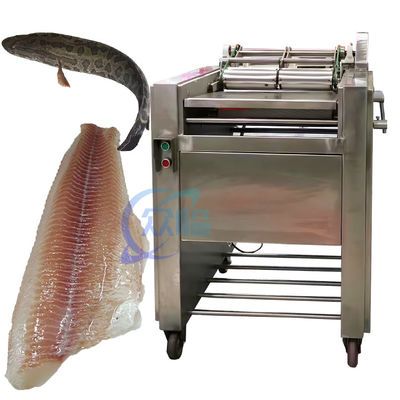Guter Preis 20-30 Stück/Min Fischhautentferner, Mehrzweck-Lachs-Pellermaschine Online