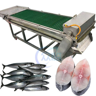 Guter Preis 1500W SUS304 Fischschneidemaschine, Korrosionsschneidemaschine für Thunfisch Online
