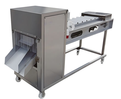 Guter Preis SUS304 Industriefischschneidemaschine 380V 60-90 Stück/Min Online