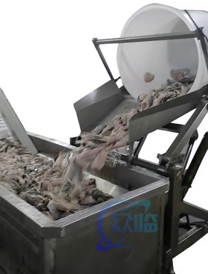 Multiscene 2,2 kW Fischverarbeitungseinheit, industrielle Lachsverarbeitungsanlage