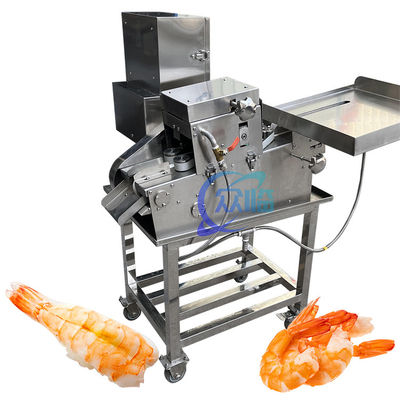 Guter Preis Praktische 400W Shrimp Cutting Machine Mehrzweckmaschine 60-80 Stück/Min Online