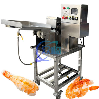 Guter Preis ISO Industrie-Garnelen-Schneidemaschine Mehrfunktions 850x800x1250mm Online