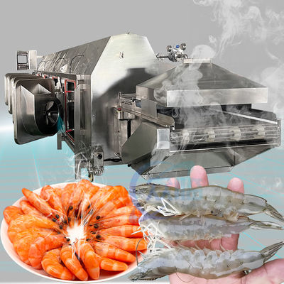 Guter Preis Multi-Scene Stabile Garnelen Kochmaschine, Edelstahl Meeresfrüchte Verarbeitung Linie Online