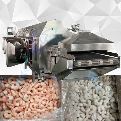 Guter Preis Antierosionsdampfmaschine für Garnelen 380V Mehrfunktionsmaschine 1300KG Online
