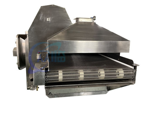 Guter Preis 500-700KG/H Automatischer Garnelenkocher, stabile Sushi Tunnel Kochmaschine Online