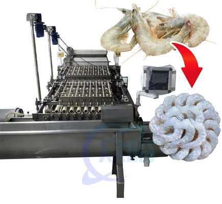 Praktisches Garnelen-Schälensystem 3KW Multifunktionssystem zur Schalenreinigung
