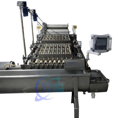 Guter Preis Mehrzweck-Garnelen-Schälmaschine PLC Edelstahl 304 Material Online