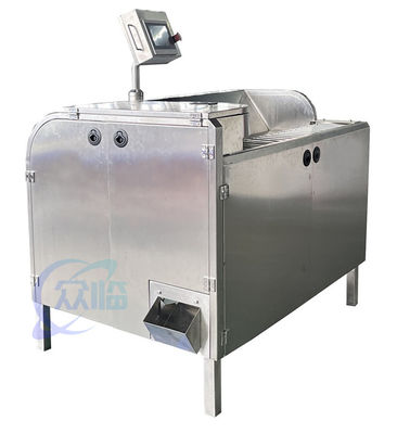 Guter Preis 1.5KW praktische Shrimp Peeling Maschine Multiscene Edelstahl Material Online