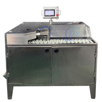 Guter Preis Automatische Schneidmaschine für Garnelen 1500W Mehrzweckmaschine Online