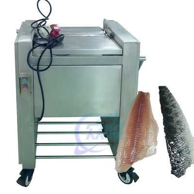 Guter Preis Edelstahl-Fischhaut-Schälmaschine, praktische automatische Katzenfisch-Schälmaschine Online