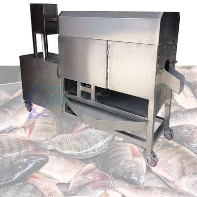 Industrielle stabilen Fisch gutting Maschine Edelstahl Material