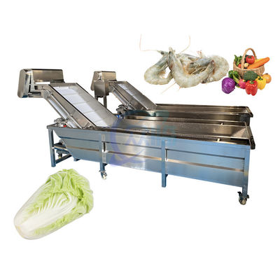 Stabile Fischschnellreinigungsmaschine, abnutzungsbeständige automatische Gemüsewascher