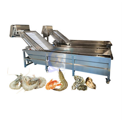 Guter Preis ISO Gemüse-Fischwaschmaschine Mehrzweckstahl Online