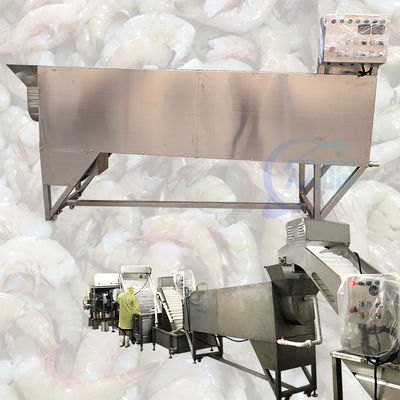 Guter Preis Edelstahl Garnelen Entkopfungsmaschine 380V 50Hz praktisch Online