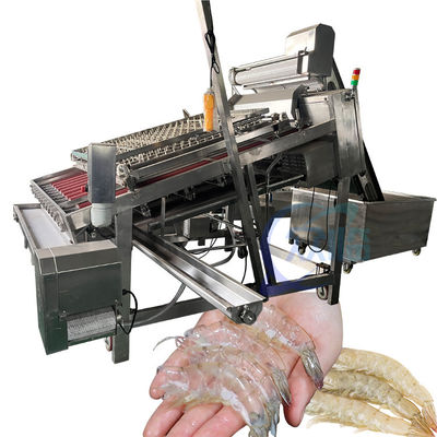 Stabile 3,19 kW Garnelen-Devine-Maschine, praktische Garnelen-Schälmaschine