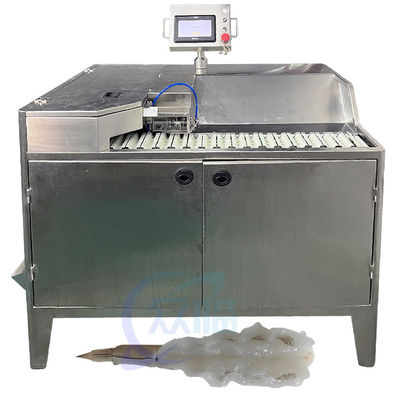 Guter Preis Automatische Schmetterlingsplatte Shrimp Peeling Machine Shrimp Verarbeitung Multifunktionelle Ausrüstung Shrimp geschält und ausgeschnitten Online