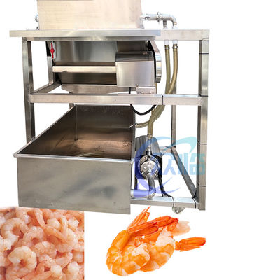 Guter Preis Ausrüstung für die Verarbeitung von Meeresfrüchten und Garnelen Garnelen Haare Waschmaschine Garnelen Abfallseparator Online