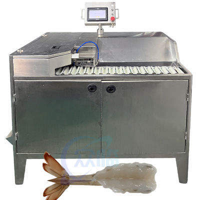 Garnelen Smart Schälen und Gutted Garnelen Schälen und viszerale Schneidmaschine für die Fischerei-Verarbeitung