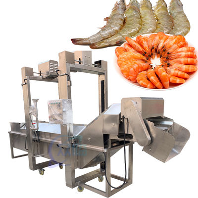 Guter Preis Fischdampfmaschine für die kontinuierliche Verarbeitung von Garnelen und Meeresfrüchten Online