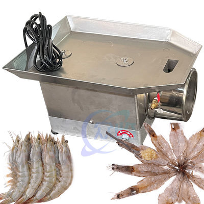 Guter Preis Meeresfrüchte Garnelen Verarbeitung Garnelen Rücken Öffnungsmaschine Garnelen Produktion Rücken Schneidemaschine Online