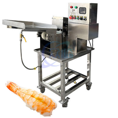 Einfach betreiben Sie Schneidemaschine-Garnelen-Bauch-offene Maschine der Garnelen-EBI