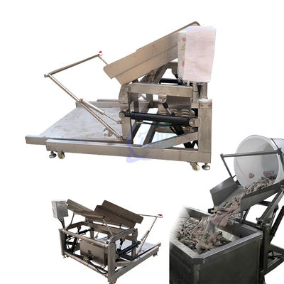 Bearbeitung von Meeresfrüchten und Garnelen Wärmedämmung Kunststoffbehälter Lifting Plattform Gießmaschine Garnelen Produktionslinie