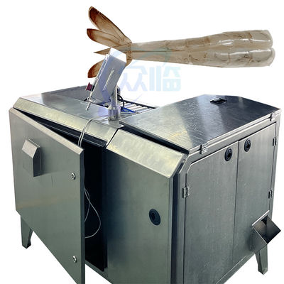 Guter Preis Automatische Schneidmaschine für die Schale von Garnelen Online