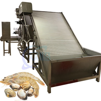 Kleine Fischsortiermaschine aus Edelstahl