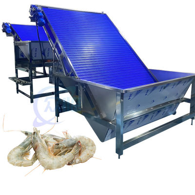 Guter Preis Frische Garnelen sortierende Maschine Elektrische Garnelengrößen-Sortiermaschine Multifunktions-Fisch- und Garnelen-Screening-Maschine Online