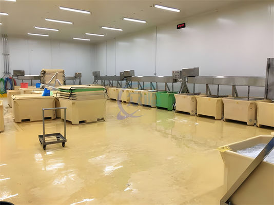 1000L große vertikale Farbmischmaschine für Kunststoffpartikel aus Edelstahl