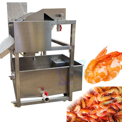 Garnelenreinigungsmaschine Garnelenenthaarungsmaschine Automatische Garnelenmülltrennmaschine