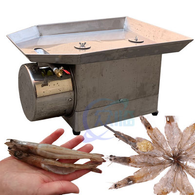 60-80pcs/Min Cooked Shrimp Sushi Cutting Maschinen-Sushi-Garnelen-Bauch-Schneider