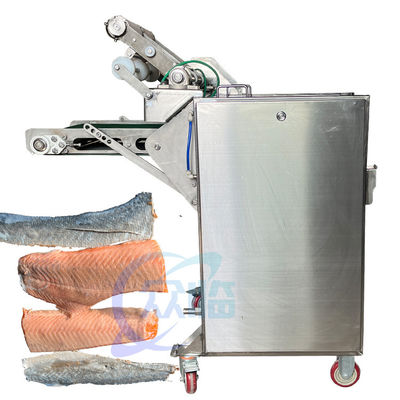 Guter Preis Halbautomatische Fischhautschälmaschine für die Verarbeitung von Sardinen Online