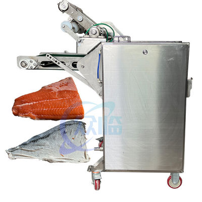 Guter Preis Halbautomatische Fischhäutermaschine Kalme und Tilapia Schälmaschine Wasch- und Verarbeitungsmaschine Fischhäutermaschine Online