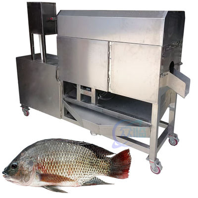Edelstahl-Fisch-Tötungs-Maschine für Fisch-Industrie innerhalb der inneren Organe, die Maschine kleine Bigh-Fisch-ausweidende Maschine säubern