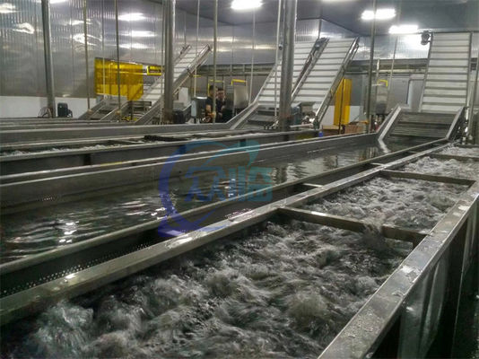 Automatische Krebswaschmaschine Obst und Gemüse Cassava Waschmaschine