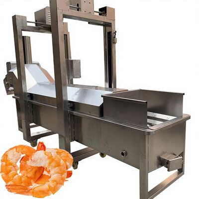 Guter Preis Industrielle Garnelen-Kochmaschine Langlebig 3,7KW für die Verarbeitung von Meeresfrüchten Zolim Meeresfrüchtenkocher Dampfkochkanal für Meeresfrüchte online