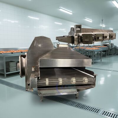 Guter Preis Garnelen Kochmaschine für die Garnelenverarbeitung Automatischer Garnelendampfkochtopf CE Garnelen Kochlinie Beste Garnelen Kochvorrichtung online