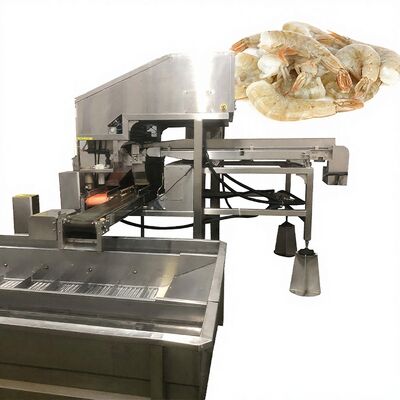 Guter Preis Stabile 380V Zolim Automatische Meeresfrüchte-Verarbeitungsanlage Mehrzweck-Garnelen Entkopfungsleitung System Garnelenkopf Entferner 1000-1500kg/h online