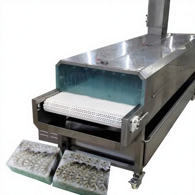 Guter Preis CE Automatische Entnahmemaschine für die Verarbeitung von gefrorenem Fisch, Garnelen und Meeresfrüchten, 380 V, 50 Hz, automatischer Schalentrenner online