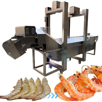 Guter Preis Fischdampfmaschine für die kontinuierliche Verarbeitung von Garnelen und Meeresfrüchten online