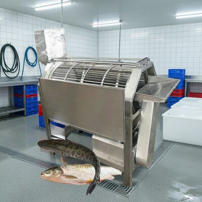Guter Preis Automatische Fischschälmaschine für Fischpflanzen Fischschälentferner Zolim Fischschälmaschine 2,2kw Fischschälmaschine Online