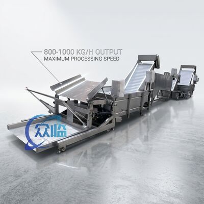 Guter Preis Automatische automatische Garnelenentkopfer-System SUS316L 1500-2000KG 2,2KW 415V für Garnelenverarbeitungslinie online