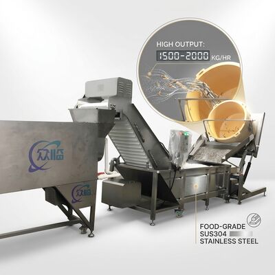 Guter Preis Wasserdichte Garnelen-Entkopfmaschine SUS304 1000-1500KG 7,5KW 380V für Aquakulturfarm online